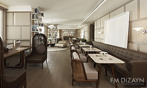 Otel Kafeteryası Mobilya Dekorasyonu