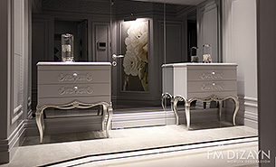 SALON ANTRE MOBİLYA DEKORASYONU