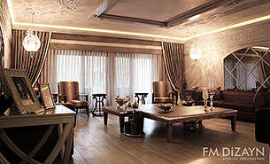 SALON ANTRE MOBİLYA DEKORASYONU