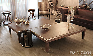SALON ANTRE MOBİLYA DEKORASYONU